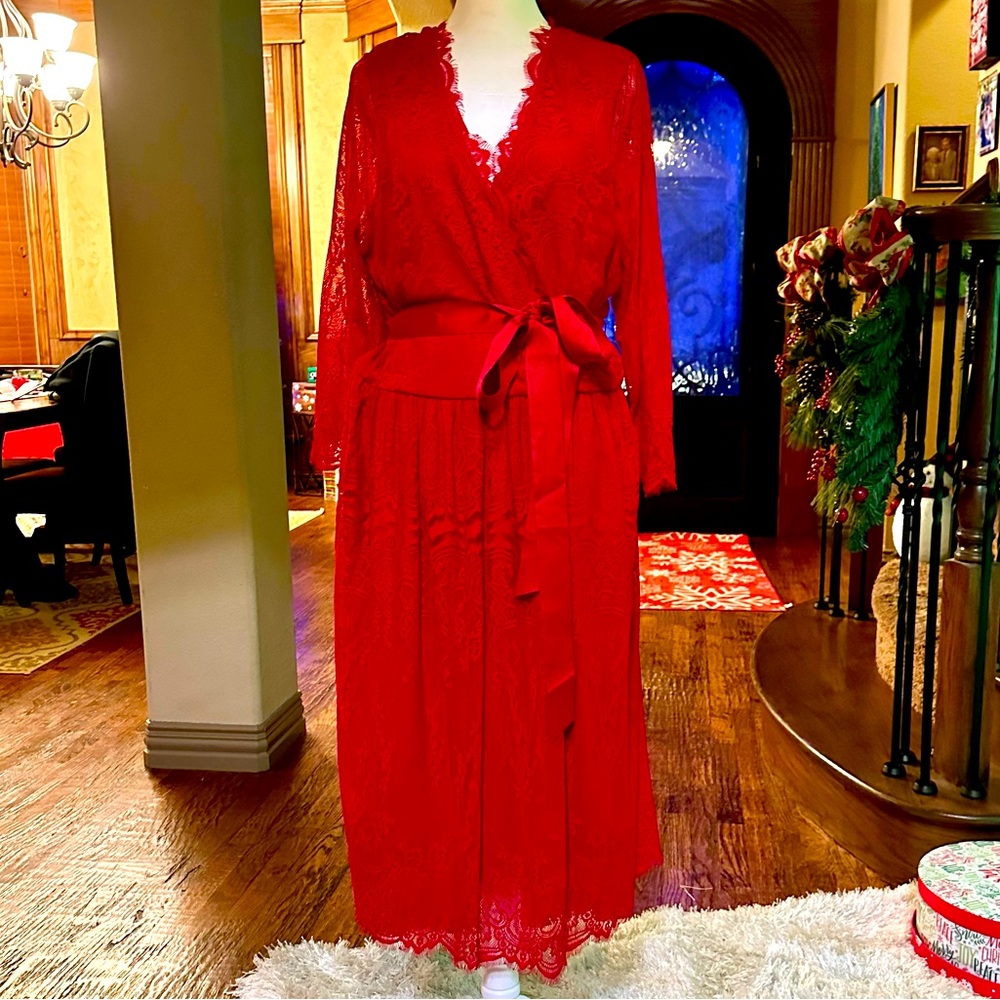 Red Lace Dress ❤️❤️